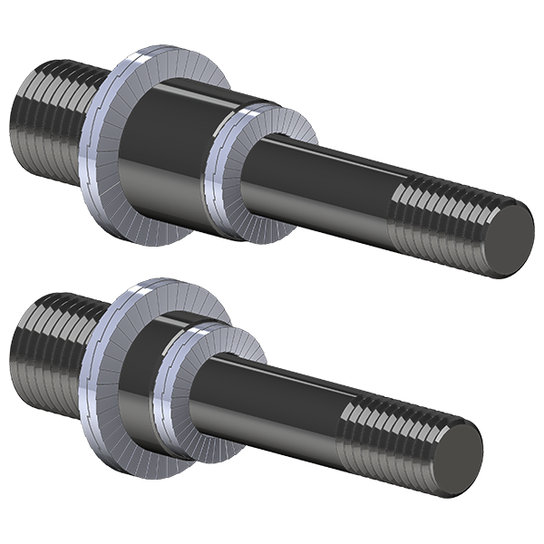 Burley COHO XC Gewindeadapter-Set | für HASE PINO mit Rohloff Speedhub 500-14 / A12