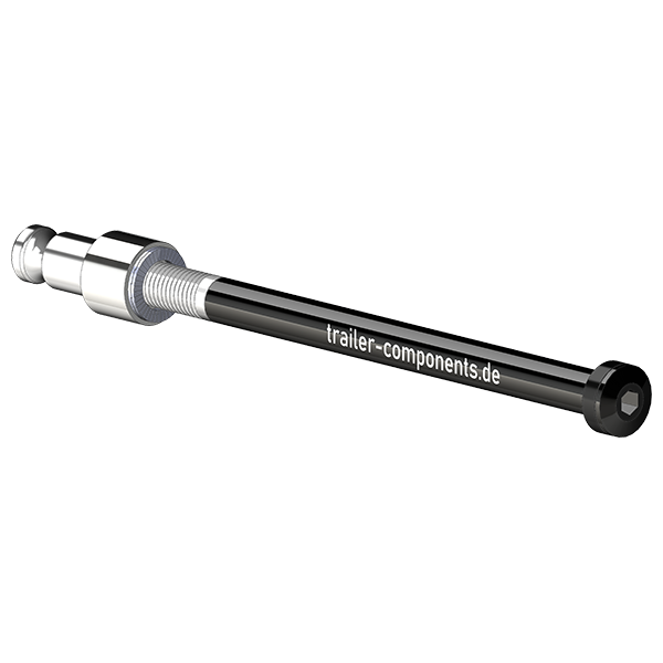 Steckachsen mit Adapter Croozer für TOUT TERRAIN | für linkseitiges Gewinde M12 x 1.50 - passend für Croozer Fahrradanhänger ab 2018