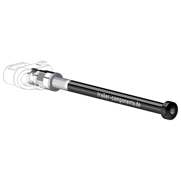 Steckachsen mit Adapter Leggero für TOUT TERRAIN | für linkseitiges Gewinde M12 x 1.50 - passend für Leggero mit BECCO-System