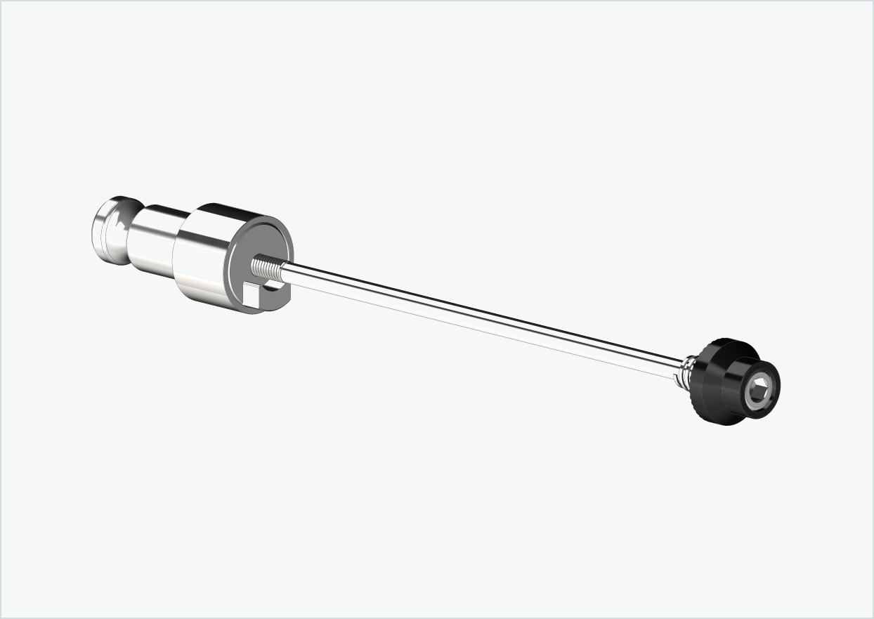 croozer fahrradanhänger adapter Schnellspannachse mit Adapter (für Croozer Anhänger ab 2018 ) | Klemmlänge 143mm