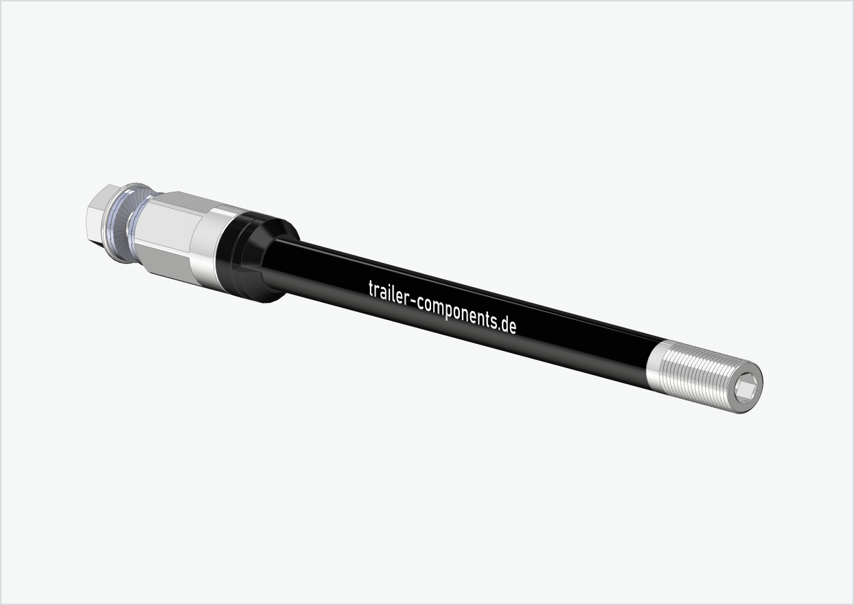 Steckachse Syntace (X-12) mit Adapter Universal / M12 x 1.50