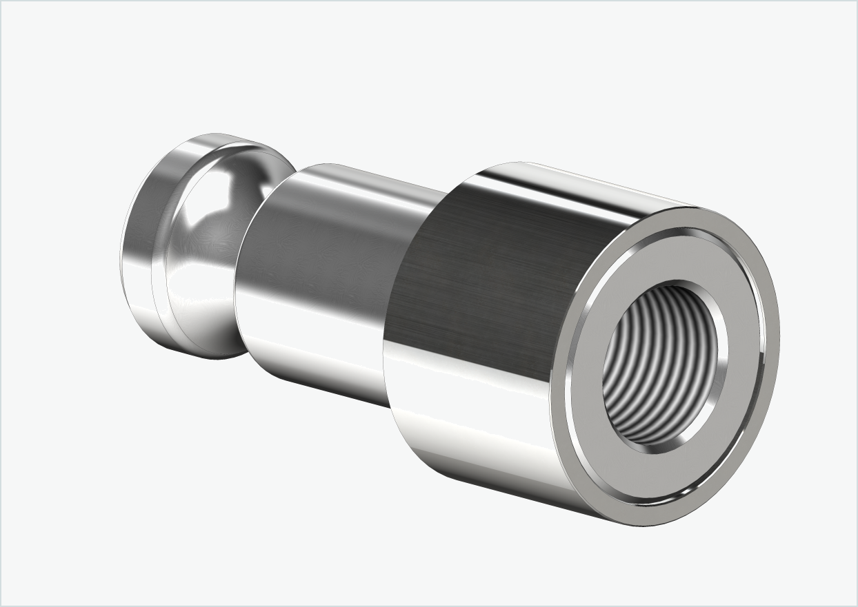 Vollachsen Adapter - M12 x 1.00 | für Croozer Anhänger ab 2018