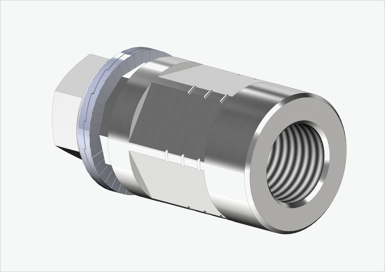 Vollachsen Adapter - M12 x 1.25