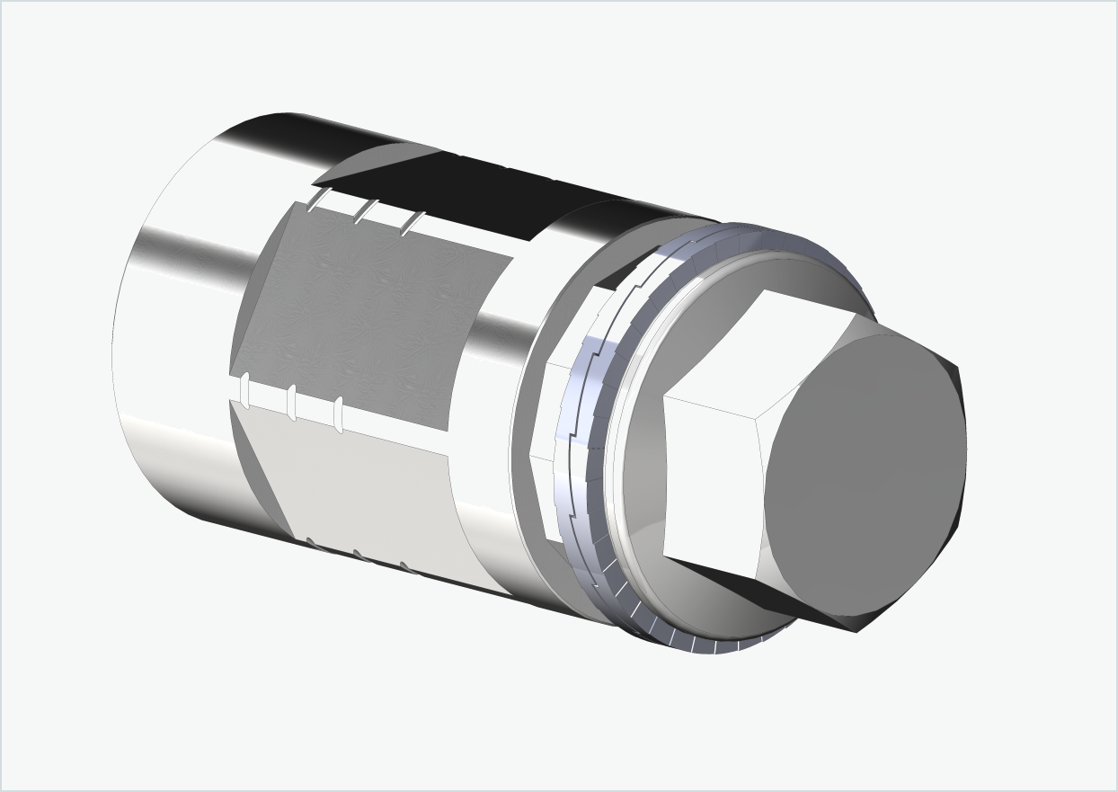Vollachsen Adapter - M12 x 1.25