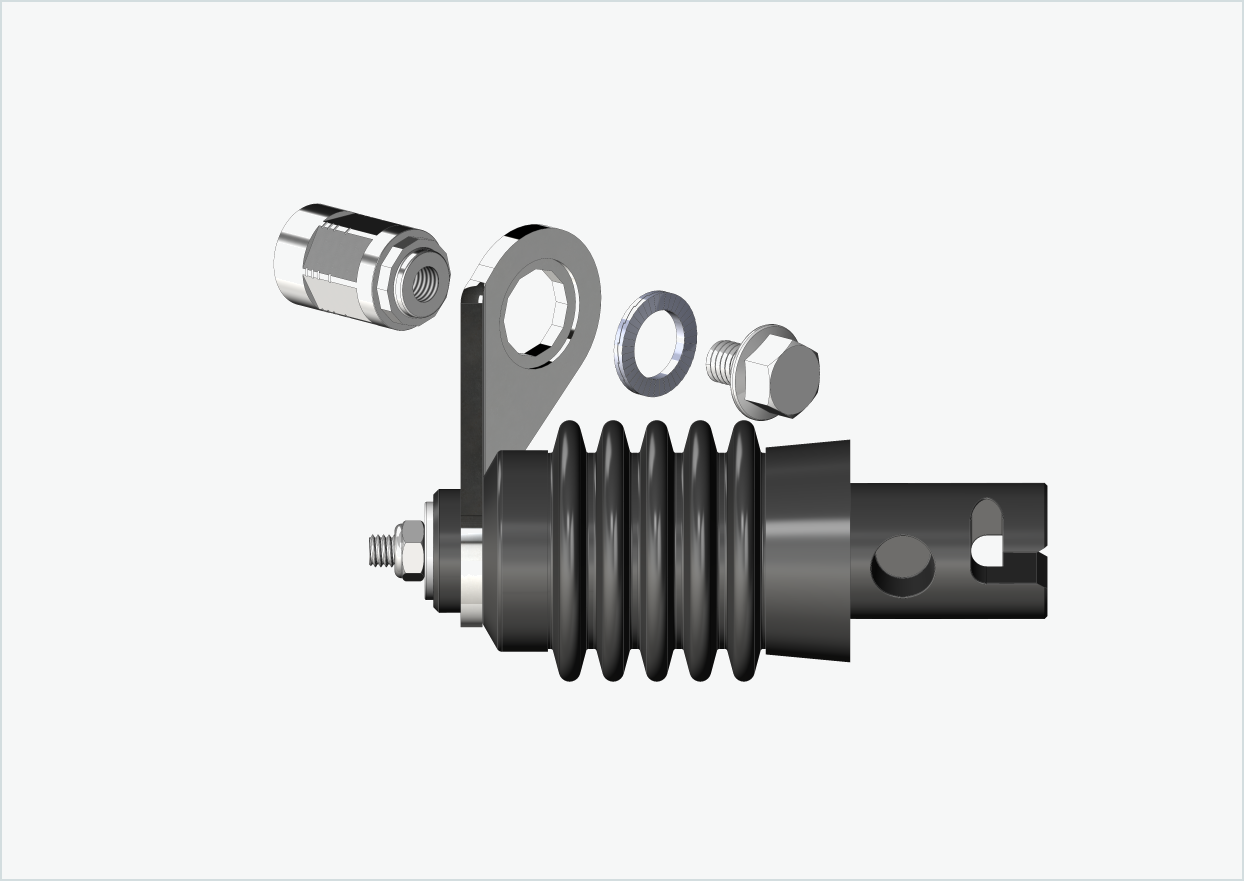Vollachsen Adapter - FG 9.5 - (3/8 x 26)