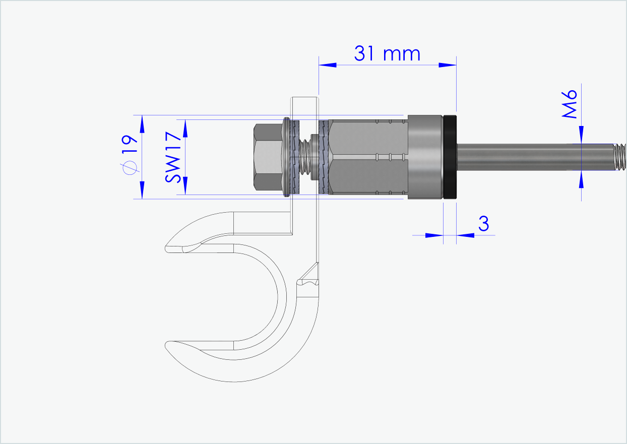 Adapter Universal für Enviolo-Schaltnaben bis 2023 | passend für Thule, Qeridoo, Burley, Prophete, Hamax, Trixie u.v.a.