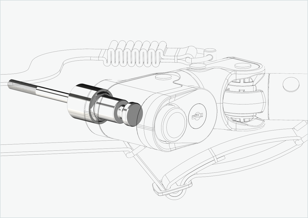 Adapter für Enviolo-Schaltnaben bis 2023 | passend für Croozer ab 2018