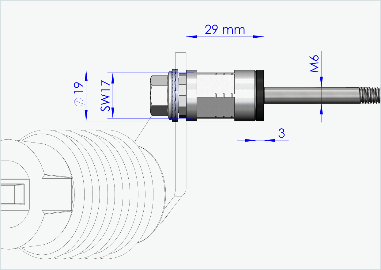 Adapter Polygon für Enviolo-Schaltnaben bis 2023 | passend für Weber-Kupplungen Typ: E - EL - ES