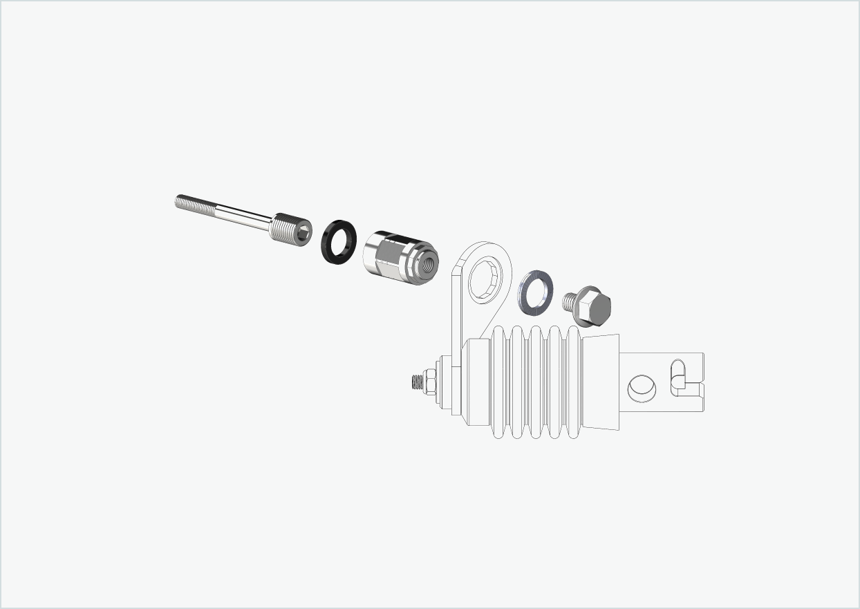 Adapter Polygon für Enviolo-Schaltnaben bis 2023 | passend für Weber-Kupplungen Typ: E - EL - ES