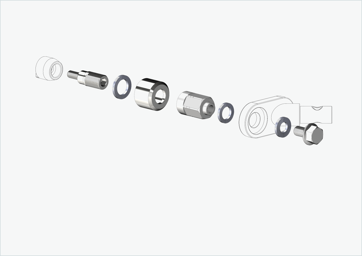 Adapter Universal für HYENA-HRN-Motor | passend für Thule, Qeridoo, Burley, Prophete, Hamax, Trixie u.v.a.