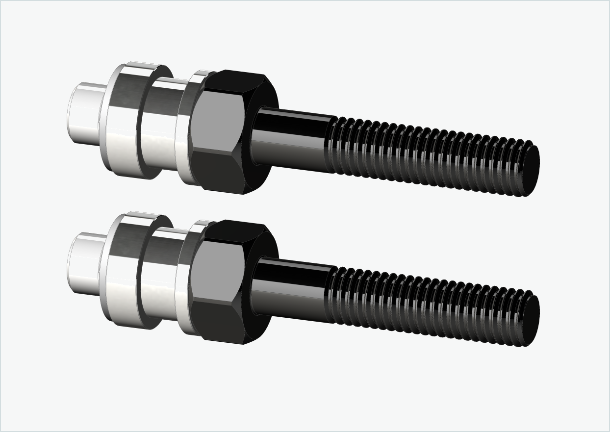 BOB YAK / IBEX Gewindeadapter-Set | für Enviolo-Schaltnaben ab 2024