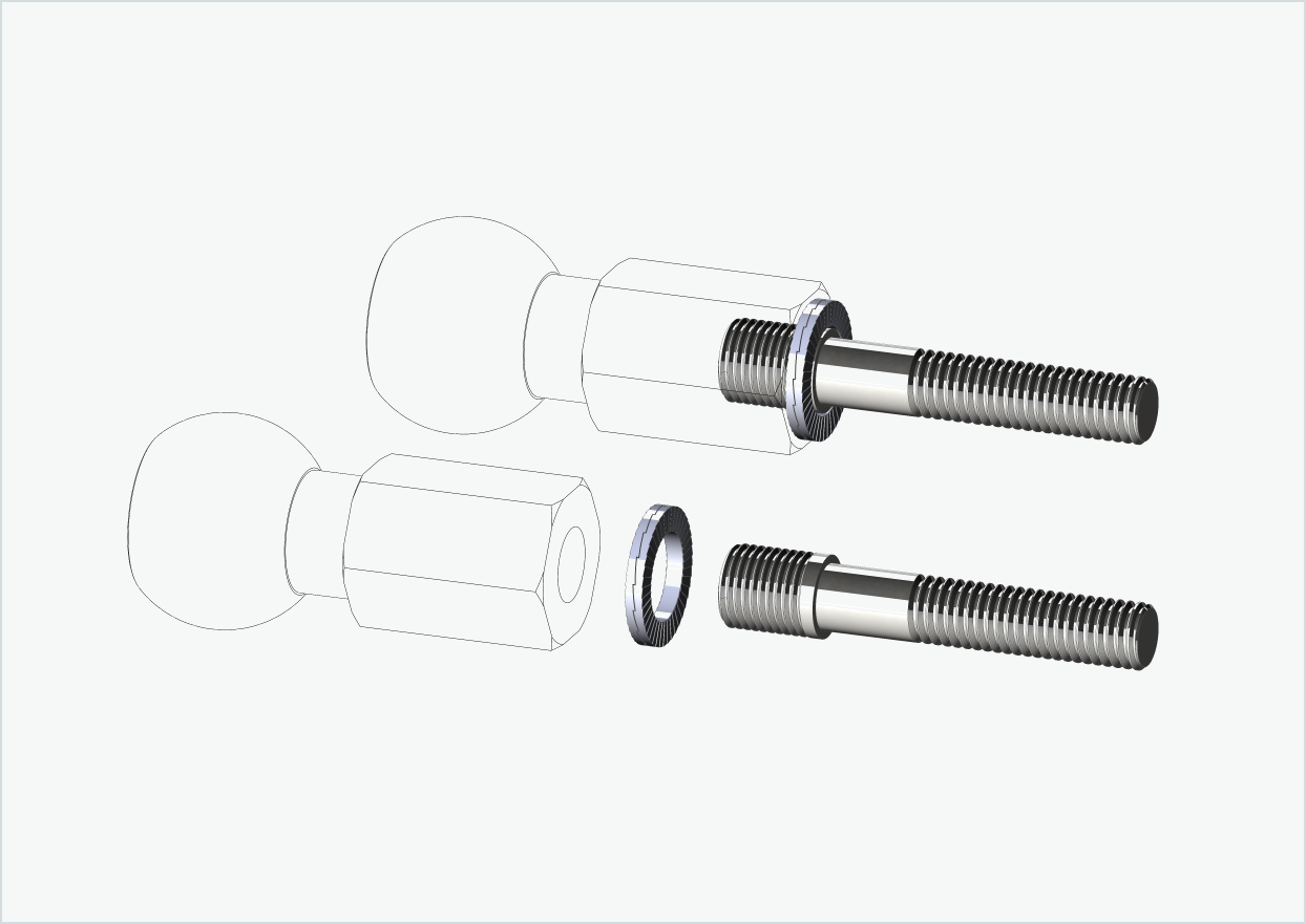 Burley COHO XC Gewindeadapter-Set | für Enviolo-Schaltnaben ab 2024