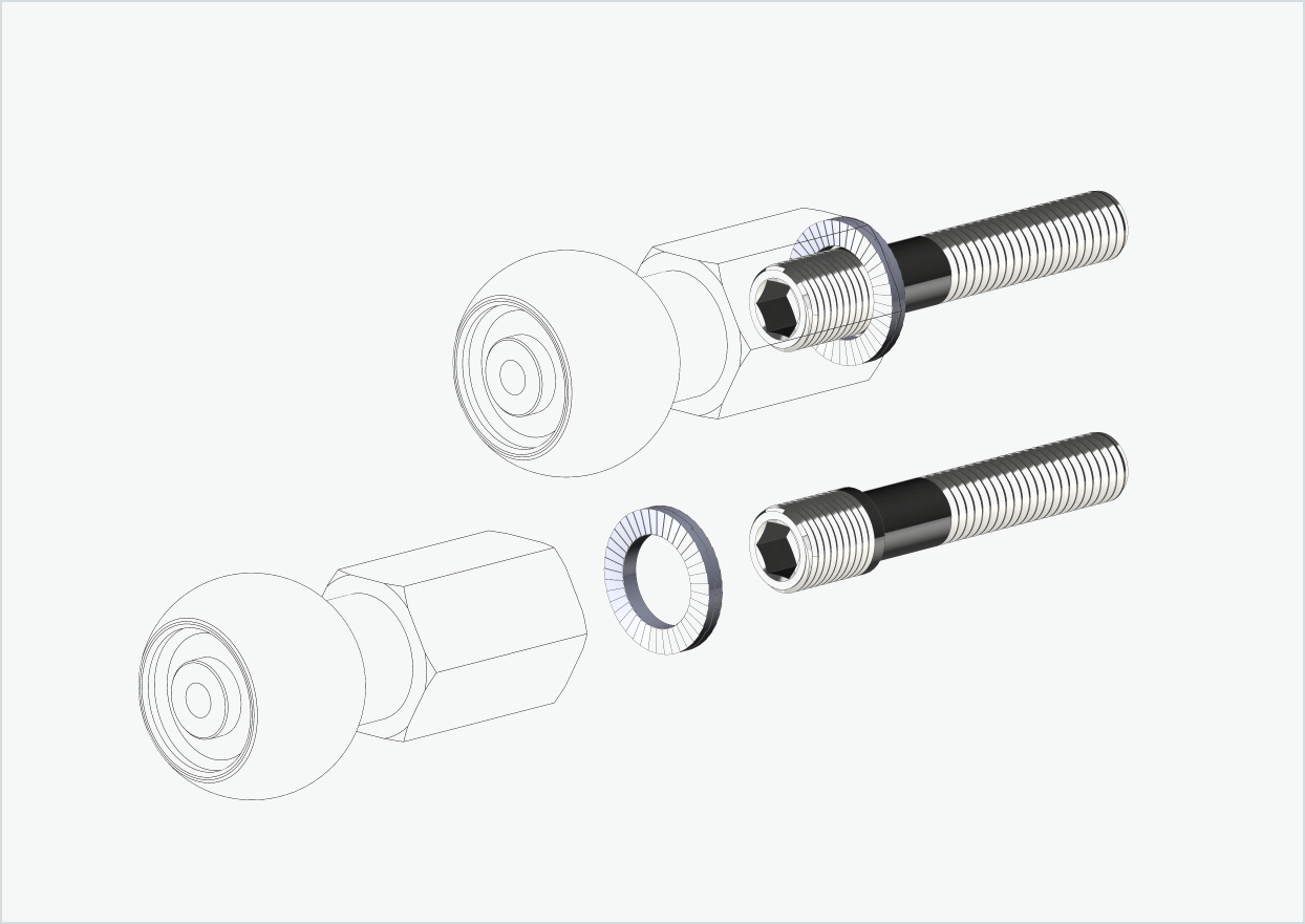 Burley COHO XC Gewindeadapter-Set | für Enviolo-Schaltnaben ab 2024