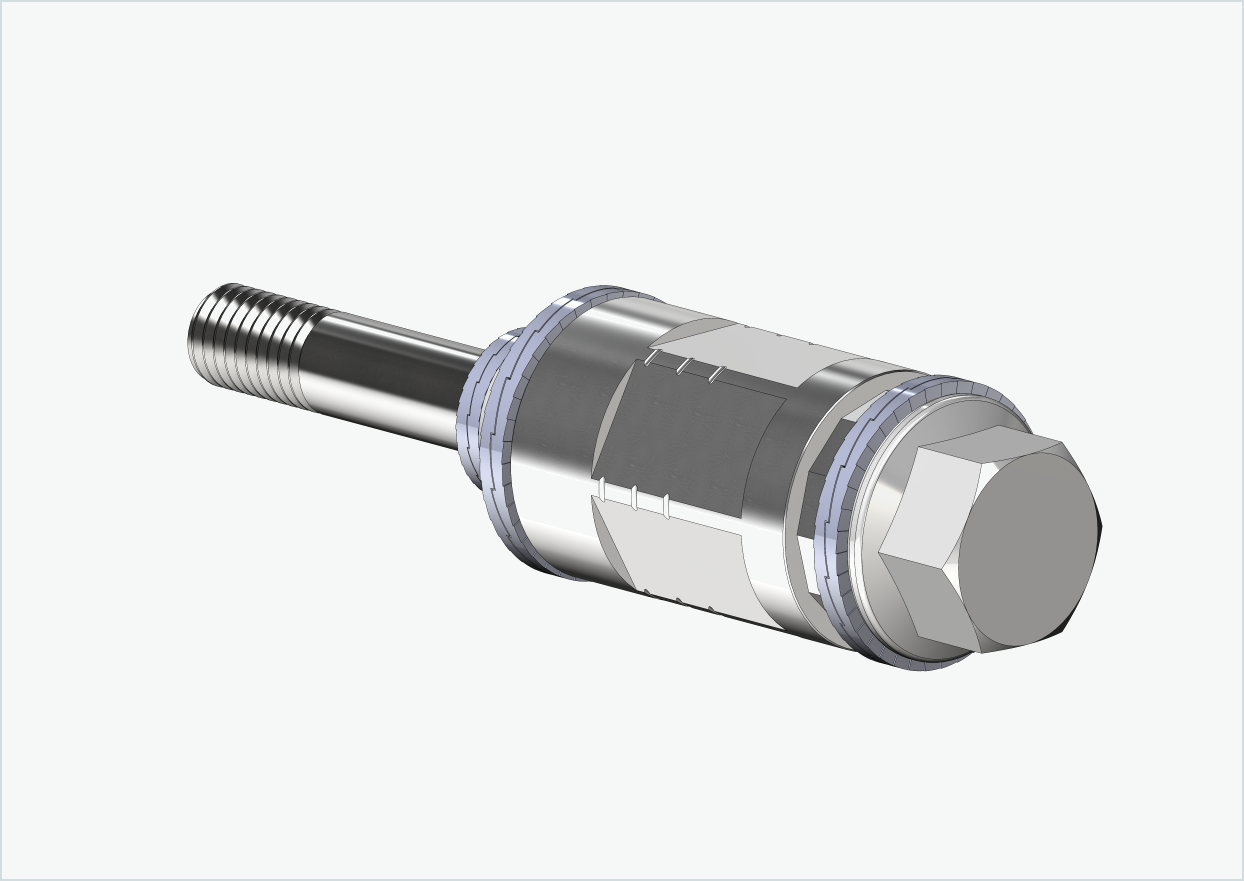 Adapter Polygon für HASE PINO mit Rohloff Speedhub A12 | passend für Weber-Kupplungen Typ: E - EL - ES