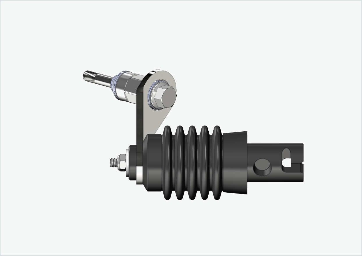 Adapter Polygon für HASE PINO mit Rohloff Speedhub A12 | passend für Weber-Kupplungen Typ: E - EL - ES