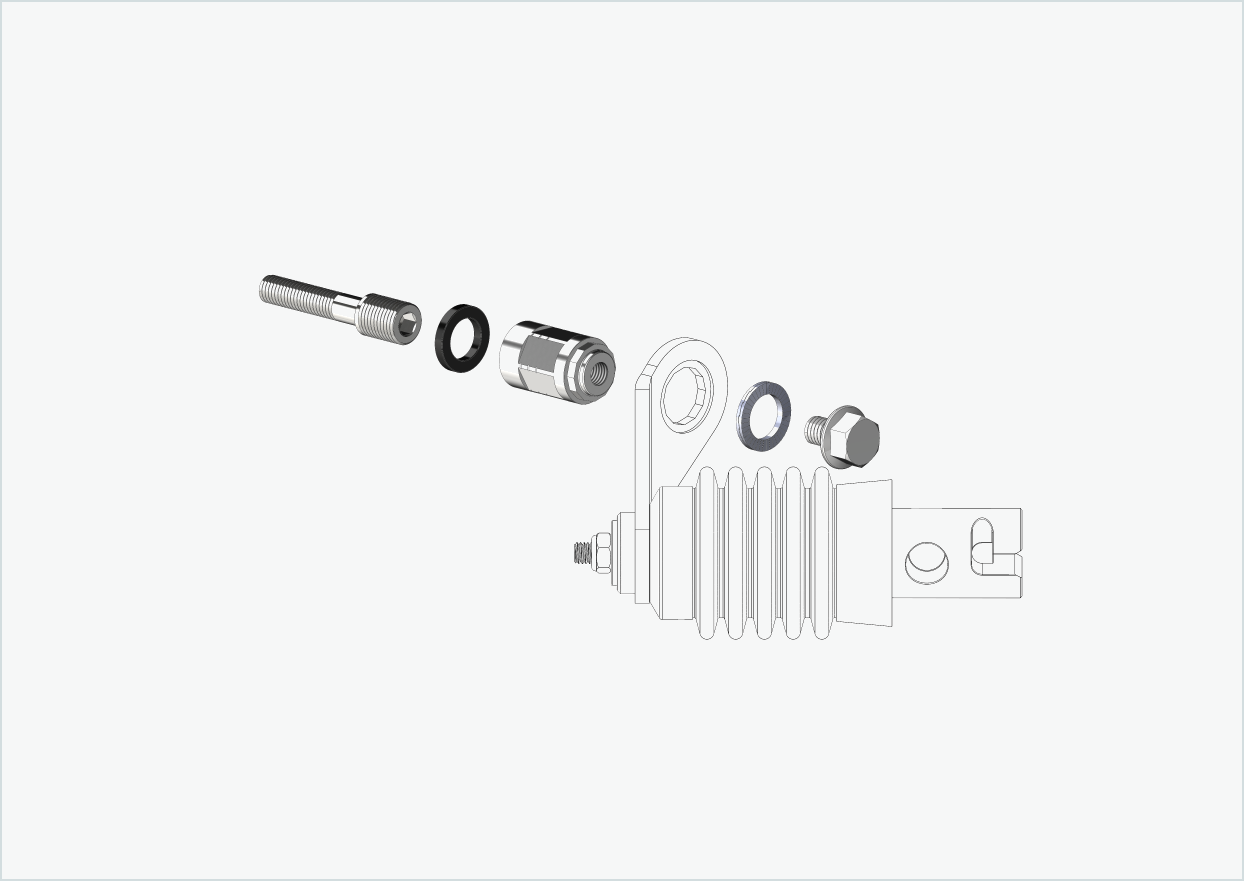 Adapter Polygon für Enviolo-Schaltnaben ab 2024 | passend für Weber-Kupplungen Typ: E - EL - ES