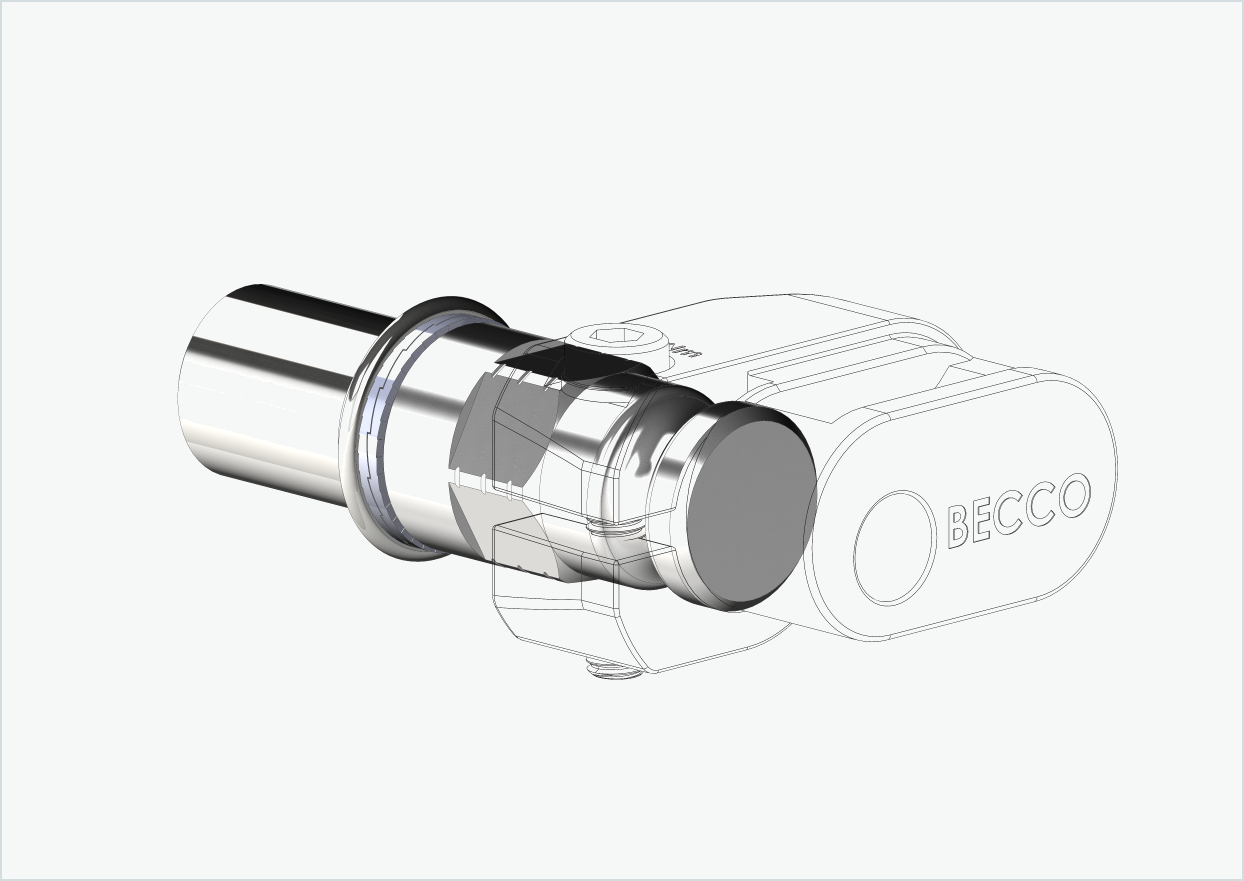 Cowboy 4 - Gewindeadapter kurz - M12 x 1.25 | Bundle mit Adapter Leggero (BECCO)