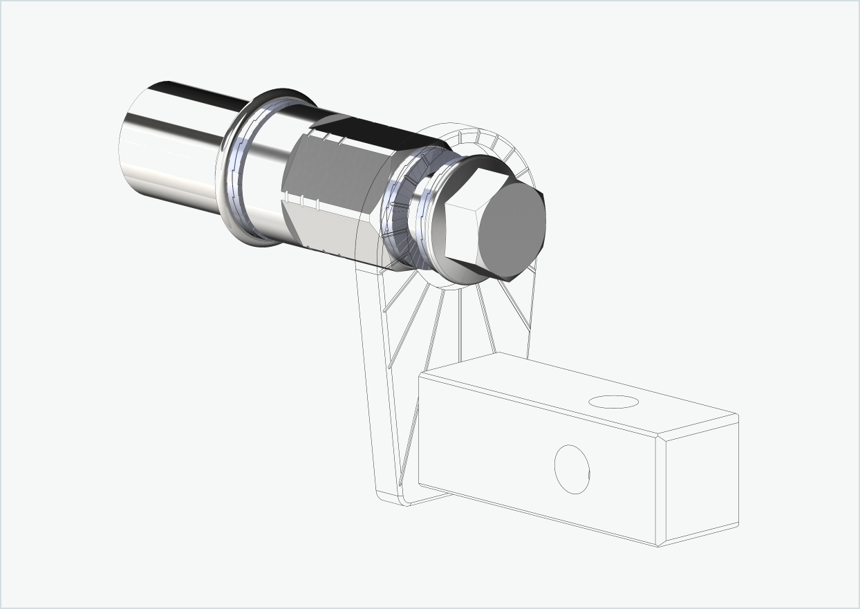 Cowboy 4 - Gewindeadapter kurz - M12 x 1.25 | Bundle mit Adapter Universal