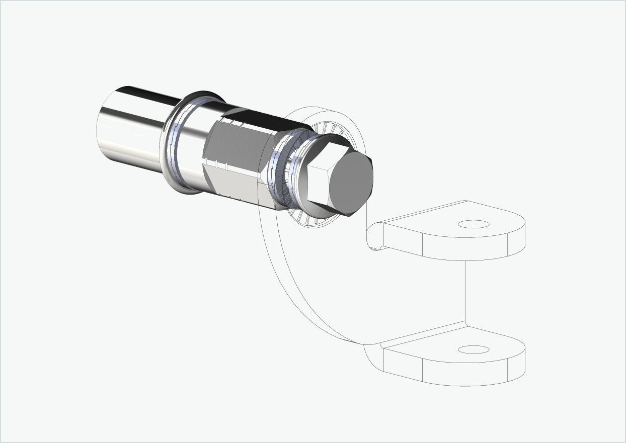 Cowboy 4 - Gewindeadapter kurz - M12 x 1.25 | Bundle mit Adapter Universal