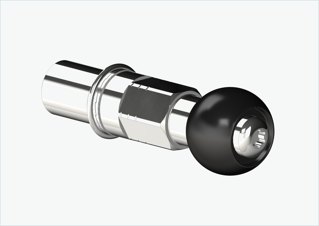 Gewindeadapter kurz - M12 x 1.25 | passend für COWBOY - Classic - Cruiser - Cruiser ST