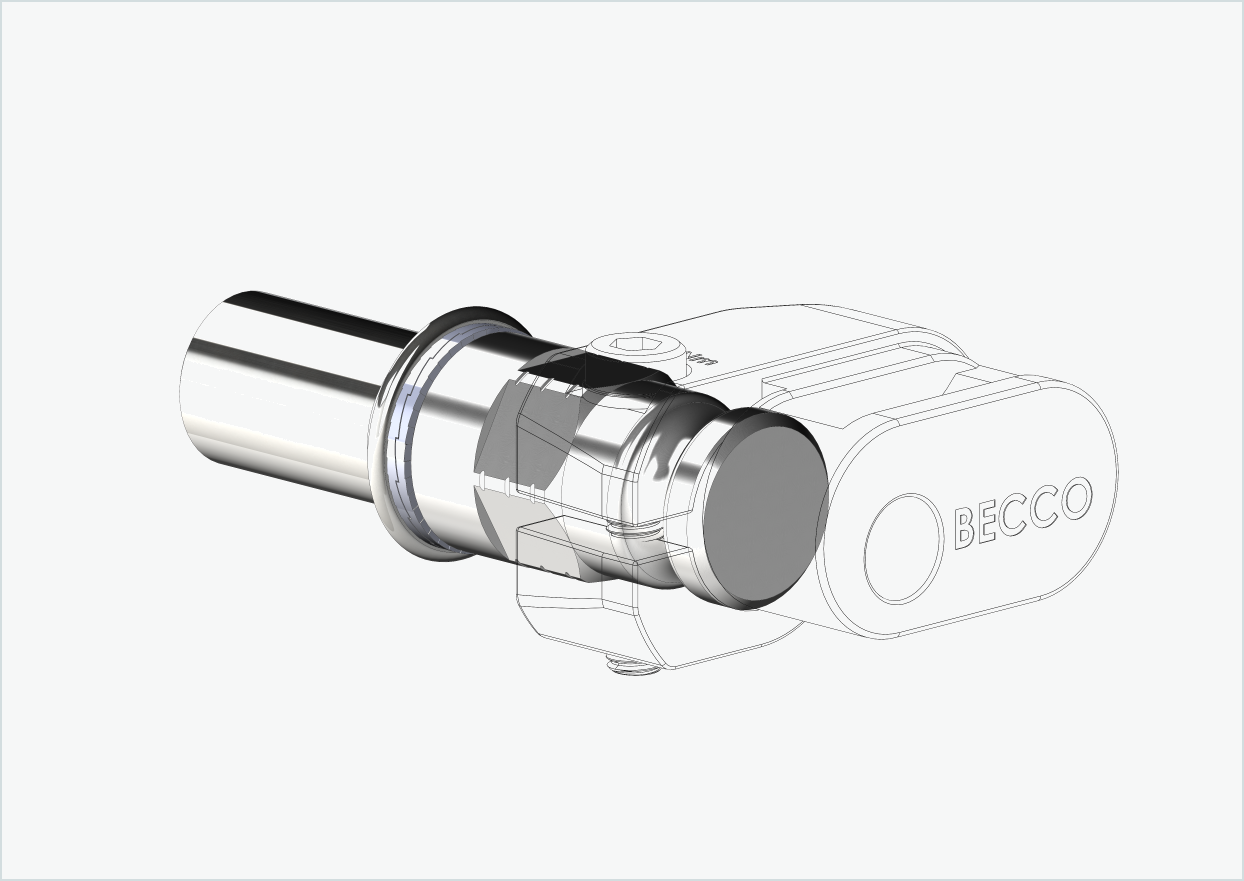 Cowboy 4 - Gewindeadapter lang - M12 x 1.25 | Bundle mit Adapter Leggero (BECCO)