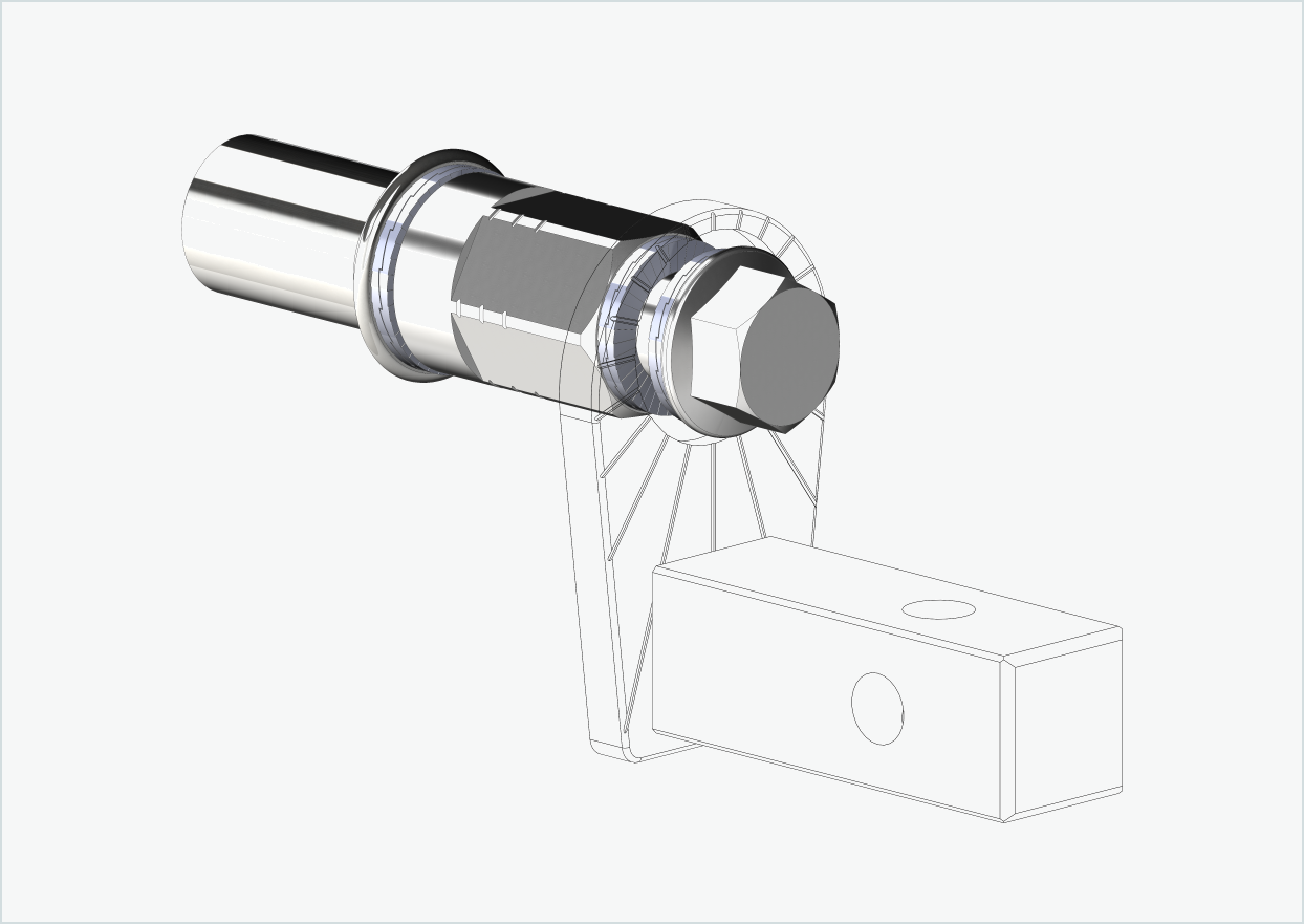 Cowboy 4 - Gewindeadapter lang - M12 x 1.25 | Bundle mit Adapter Universal