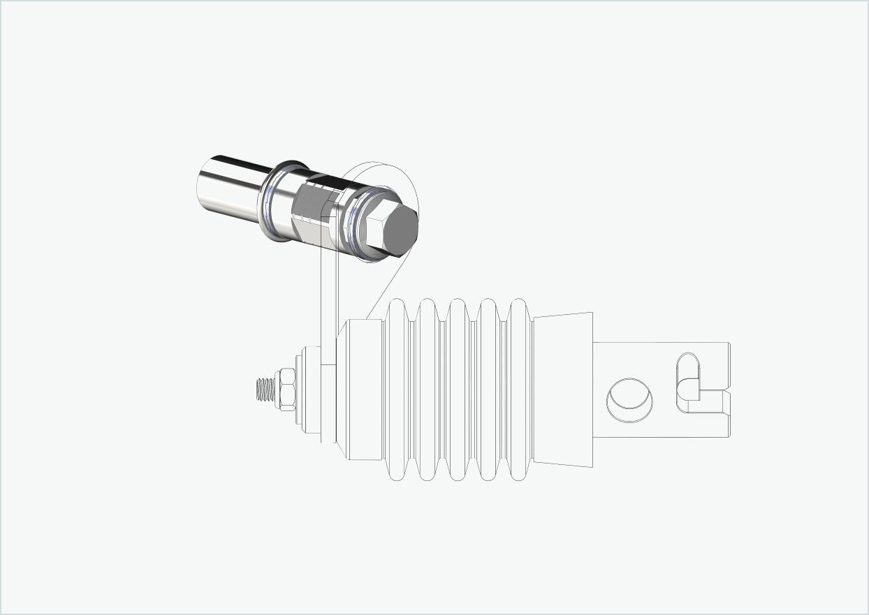 Cowboy 4 - Gewindeadapter lang - M12 x 1.25 | Bundle mit Adapter Weber