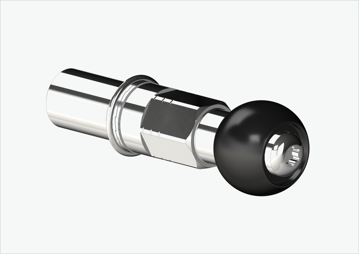 Gewindeadapter lang - M12 x 1.25 | passend für COWBOY - Cross - Cross ST