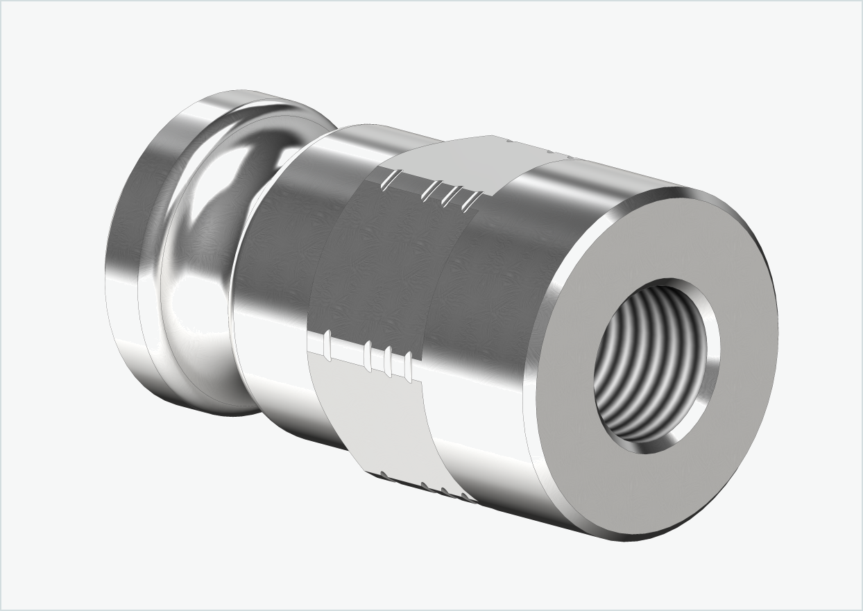 Vollachsen Adapter - FG 9.5 - (3/8 x 26) | für Leggero (BECCO)