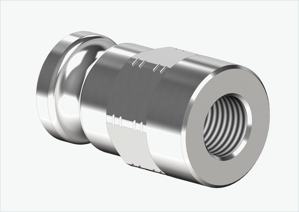 Vollachsen Adapter - FG 10.5 - (13/32 x 26)  | für Leggero (BECCO)