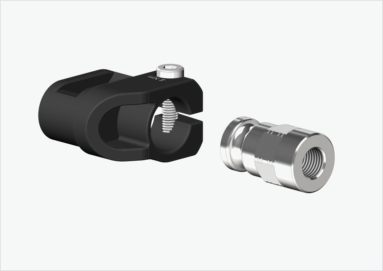 Vollachsen Adapter - FG 10.5 - (13/32 x 26) | für Leggero (BECCO)