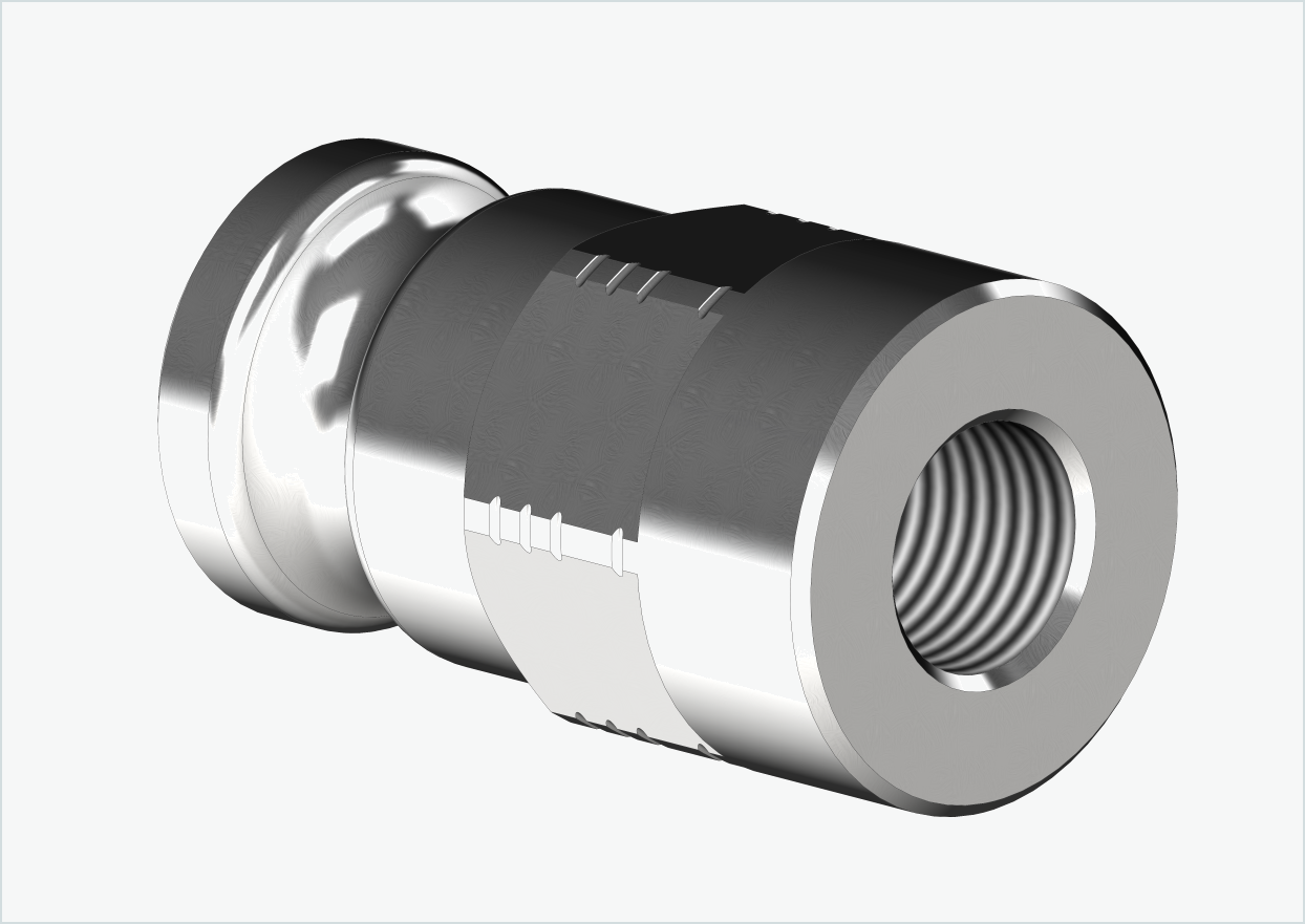 Vollachsen Adapter - M10 x 1.00 | für Leggero (BECCO)
