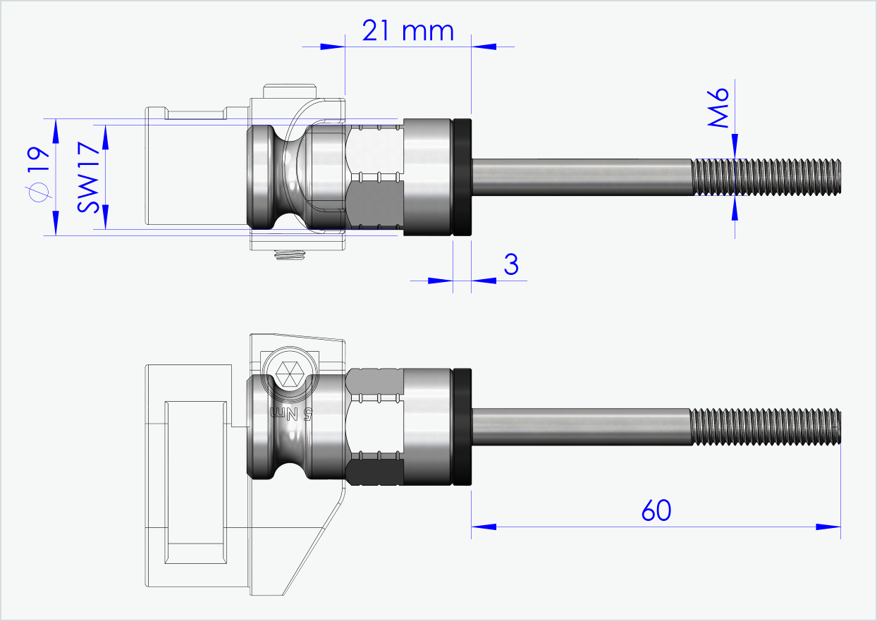 Adapter für Enviolo-Schaltnaben bis 2023 | passend für Leggero mit BECCO-System