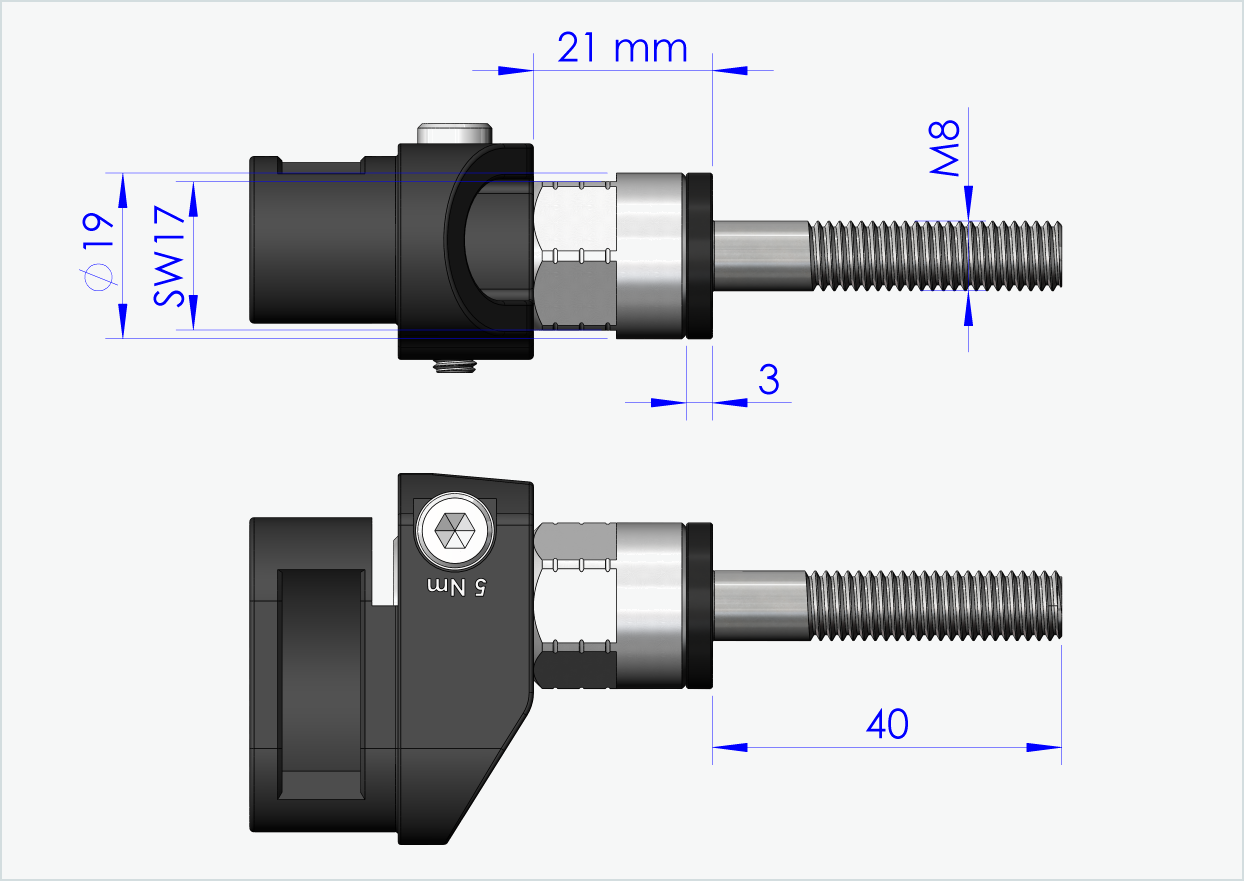 Adapter für Enviolo-Schaltnaben ab 2024 | passend für Leggero mit BECCO-System