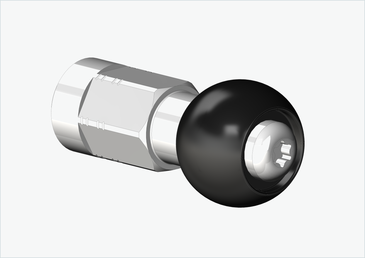 Vollachsen Adapter Set - M10 x 1.00 | passend für Burley COHO XC