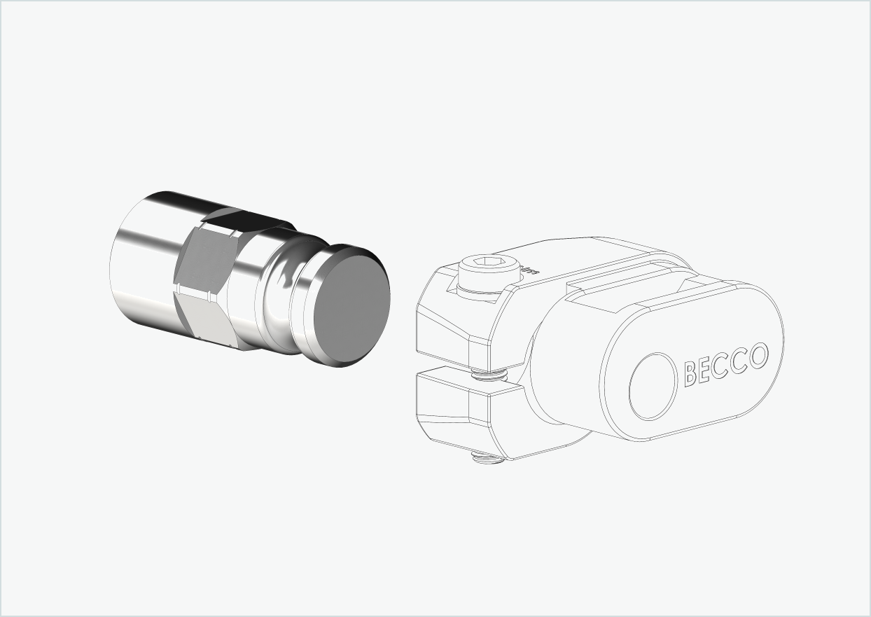 Vollachsen Adapter - M14 x 1.50 | für Leggero (BECCO)