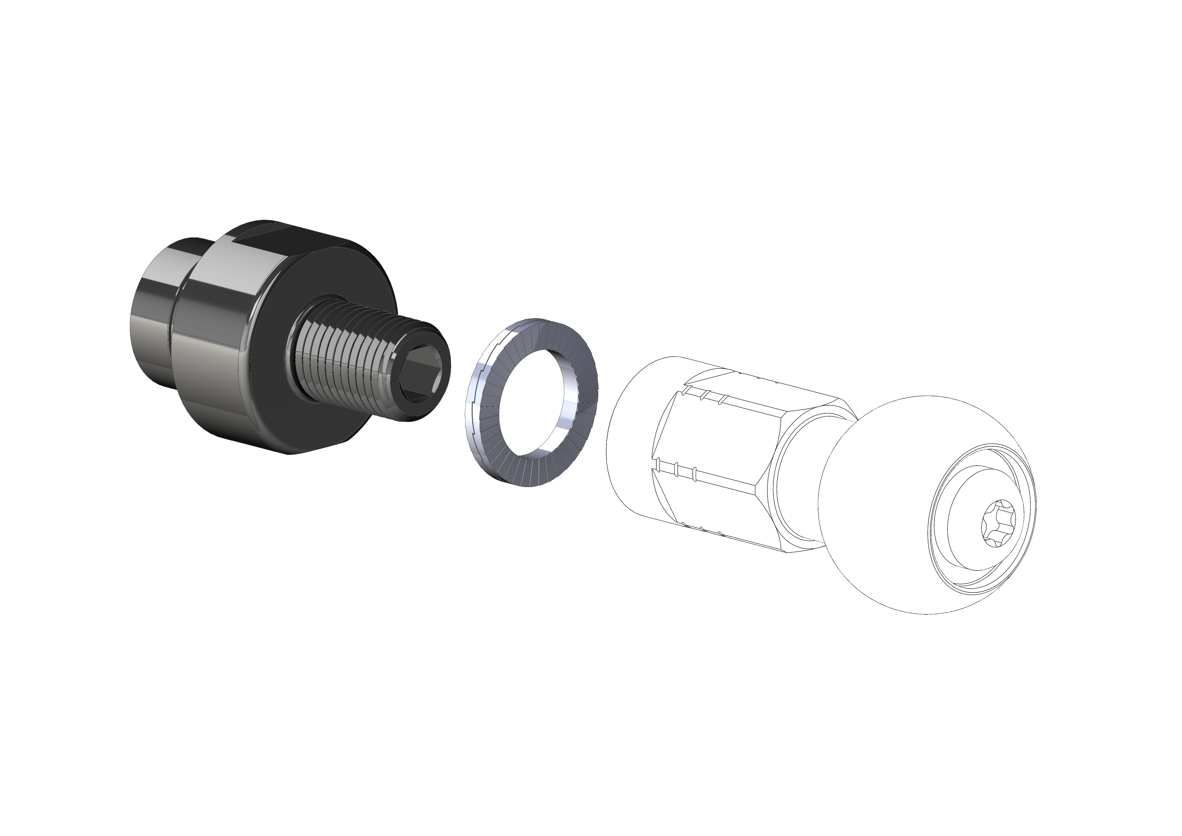 Gewindeadapter - M12 x 1.25 | passend für ORBEA Diem 10 und 20