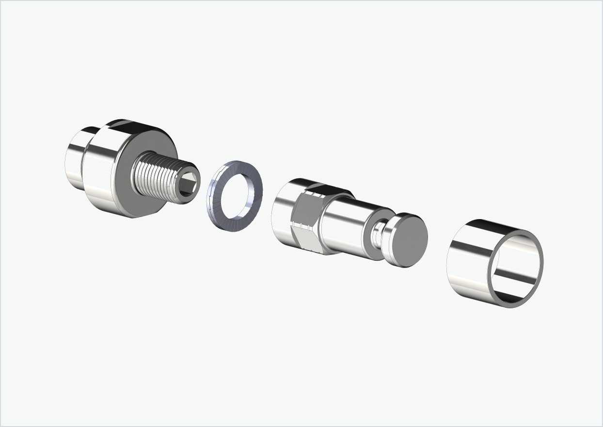 ORBEA Diem - Gewindeadapter - M12 x 1.25 | Bundle mit Adapter Croozer