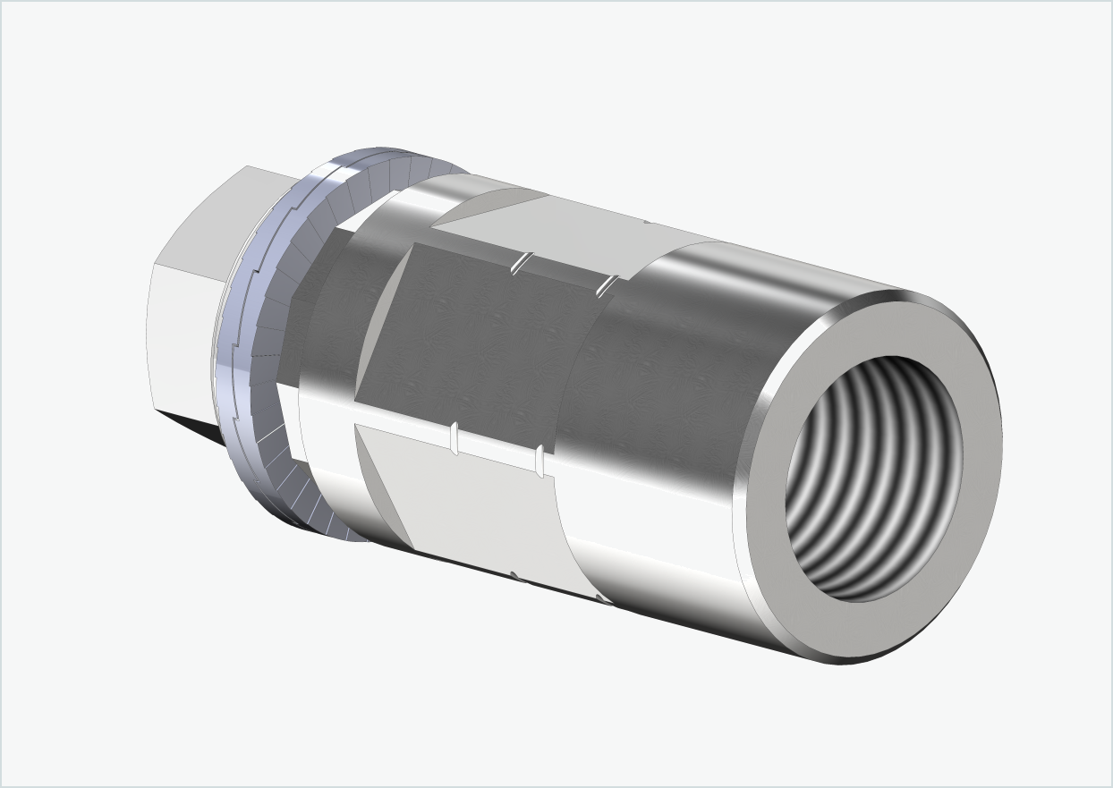 Vollachsen Adapter - M14 x 1.50 | für Weber Kupplung E - EL - ES