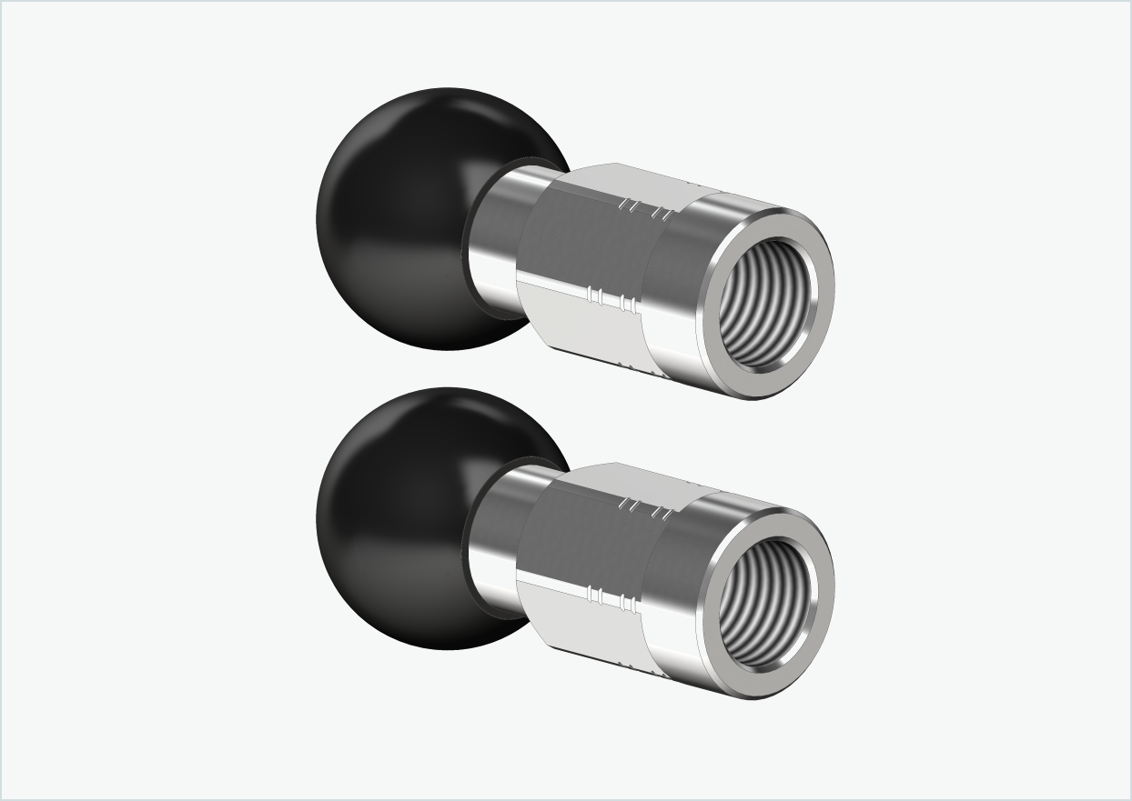 Vollachsen Adapter Set - M14 x 1.50 | passend für Burley COHO XC