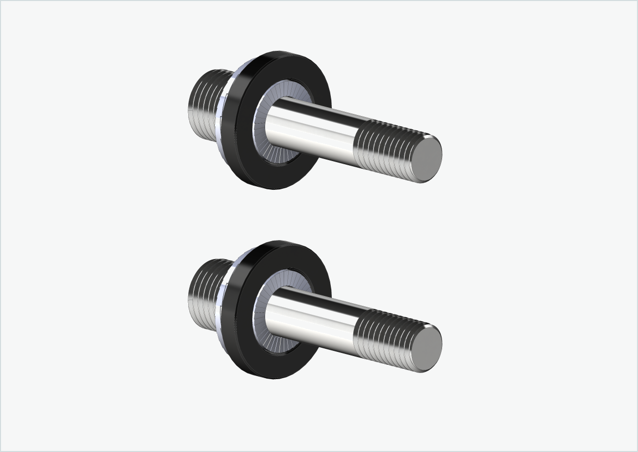 Burley COHO XC Gewindeadapter-Set (30mm/30mm) | für Rohloff Speedhub 500-14 / A12