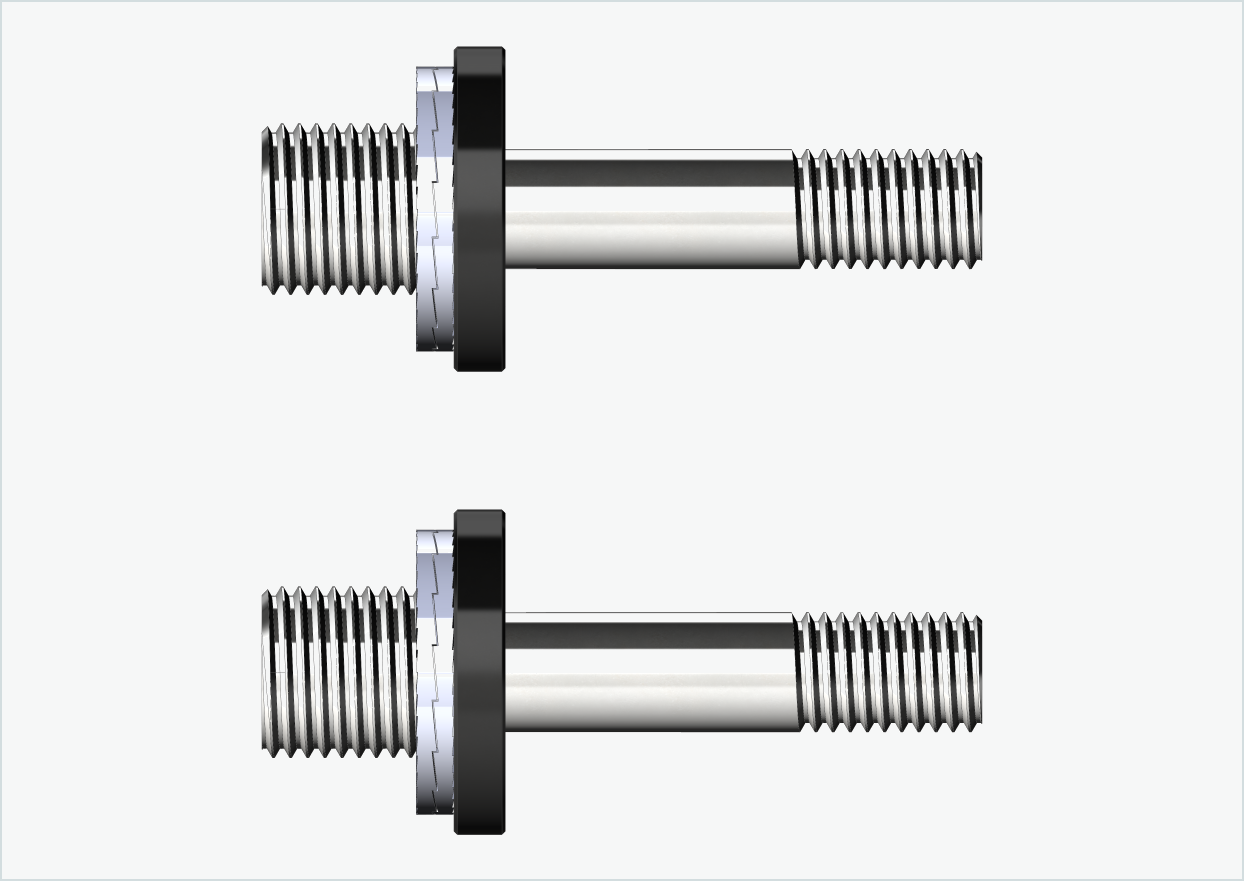 Burley COHO XC thread adapter set (30mm/30mm) | for Rohloff Speedhub 500-14 / A12