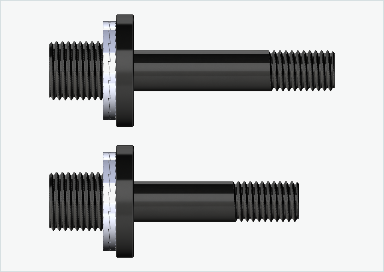 Burley COHO XC Gewindeadapter-Set (30mm/36mm) | für Rohloff Speedhub 500-14 / A12
