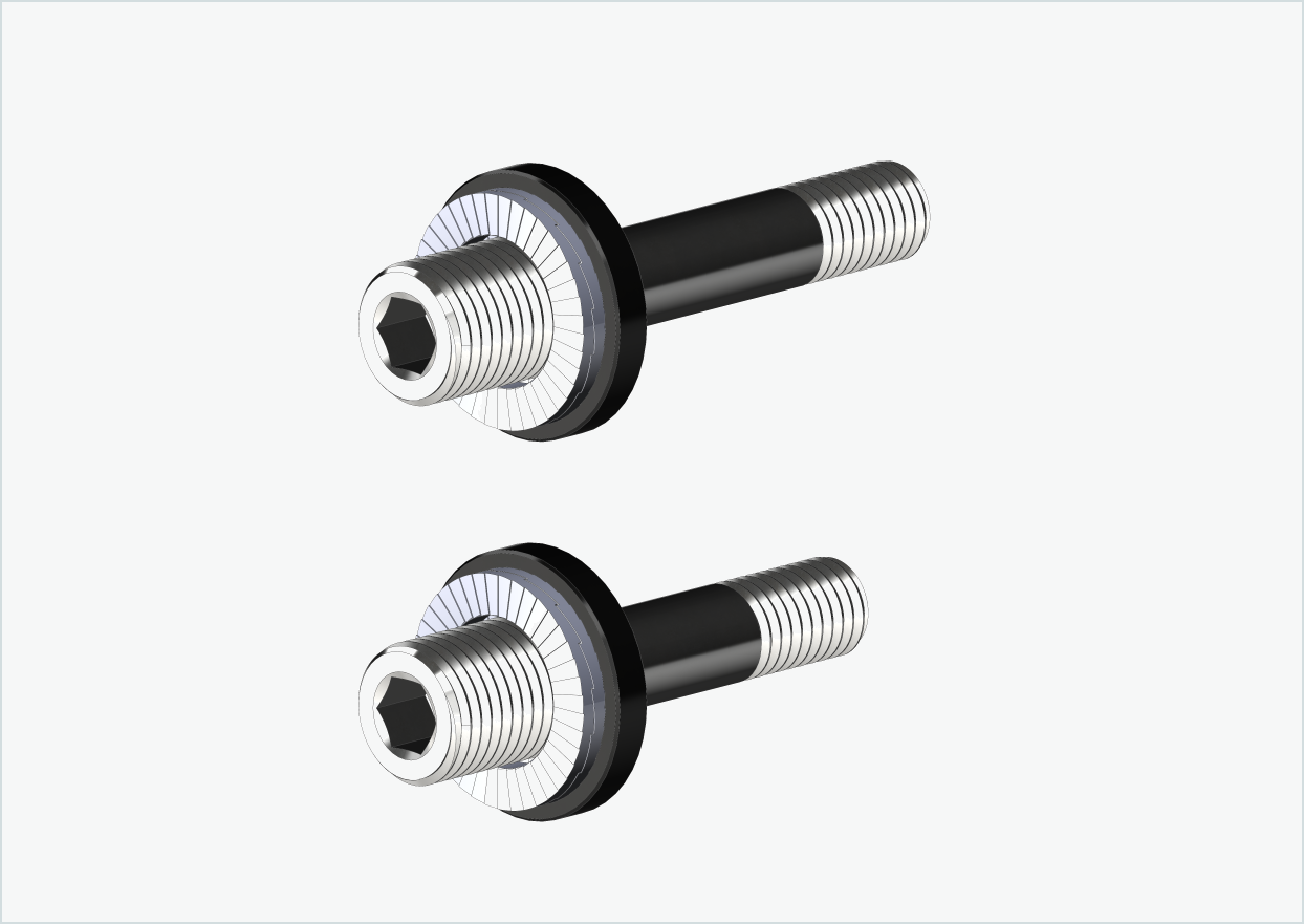 Burley COHO XC thread adapter set (30mm/36mm) | for Rohloff Speedhub 500-14 / A12