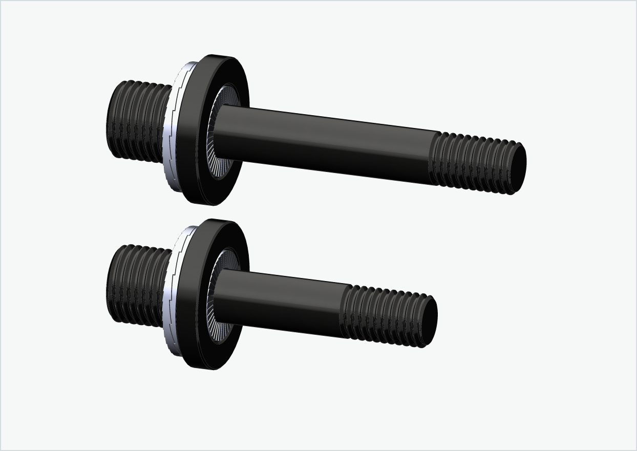 Burley COHO XC Gewindeadapter-Set (30mm/42mm) | für Rohloff Speedhub 500-14 / A12