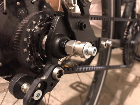 BOB YAK / IBEX Gewindeadapter-Set (30mm/30mm) | für Rohloff Speedhub 500-14 / A12