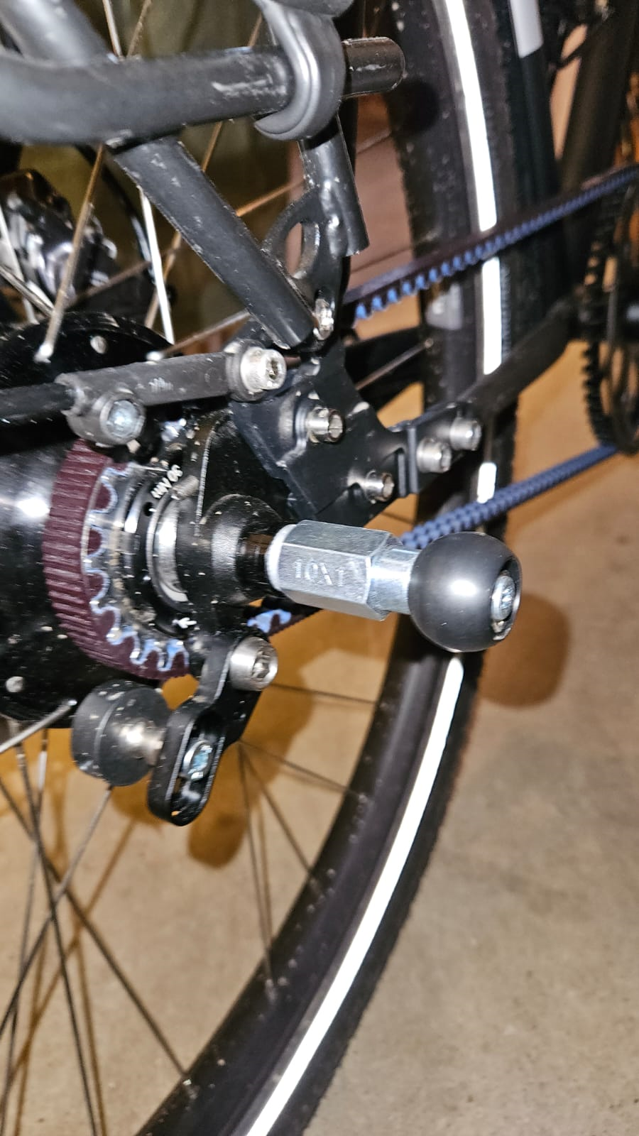 Burley COHO XC Gewindeadapter-Set (30mm/30mm) | für Rohloff Speedhub 500-14 / A12