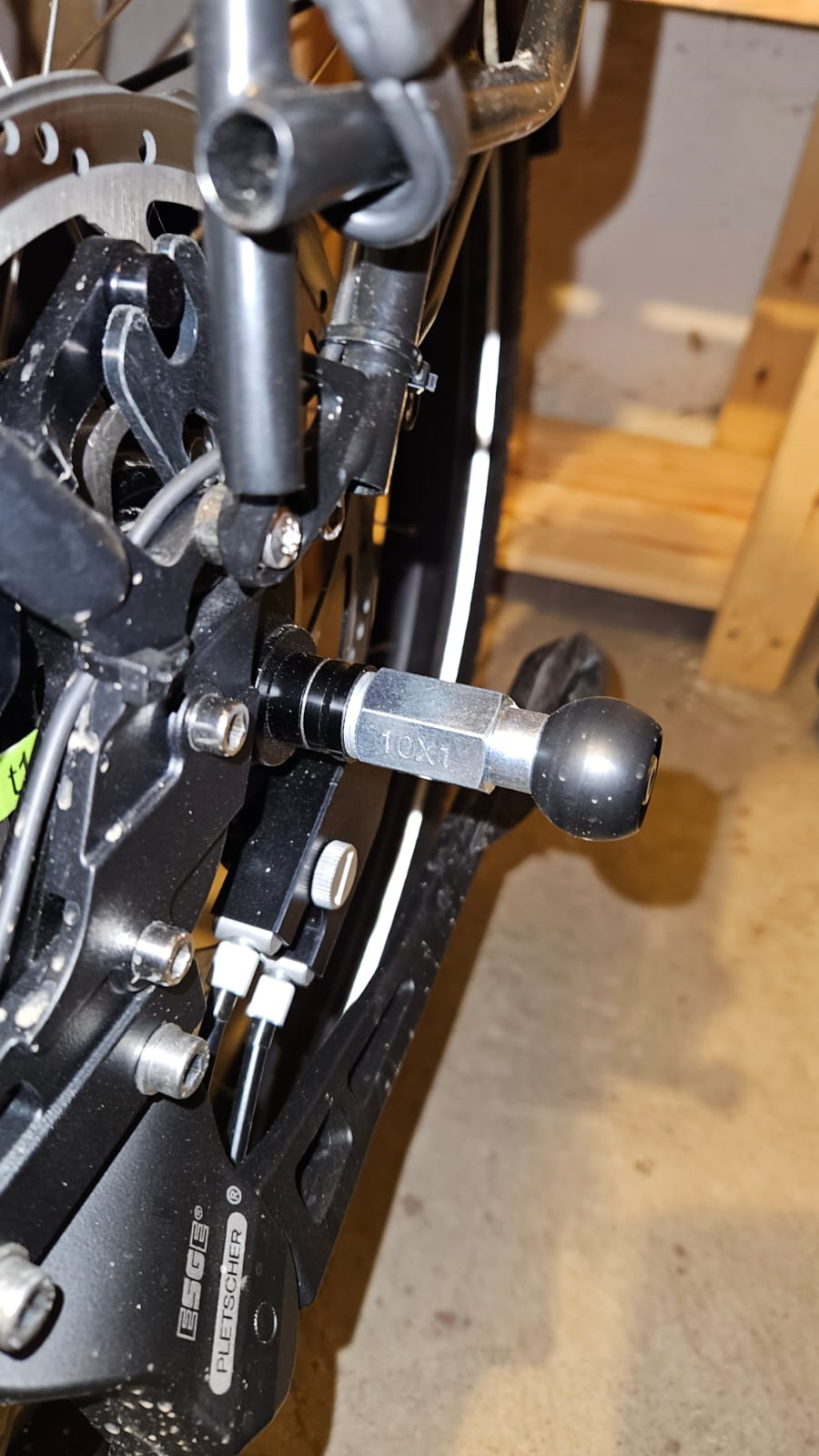 Burley COHO XC Gewindeadapter-Set (30mm/42mm) | für Rohloff Speedhub 500-14 / A12