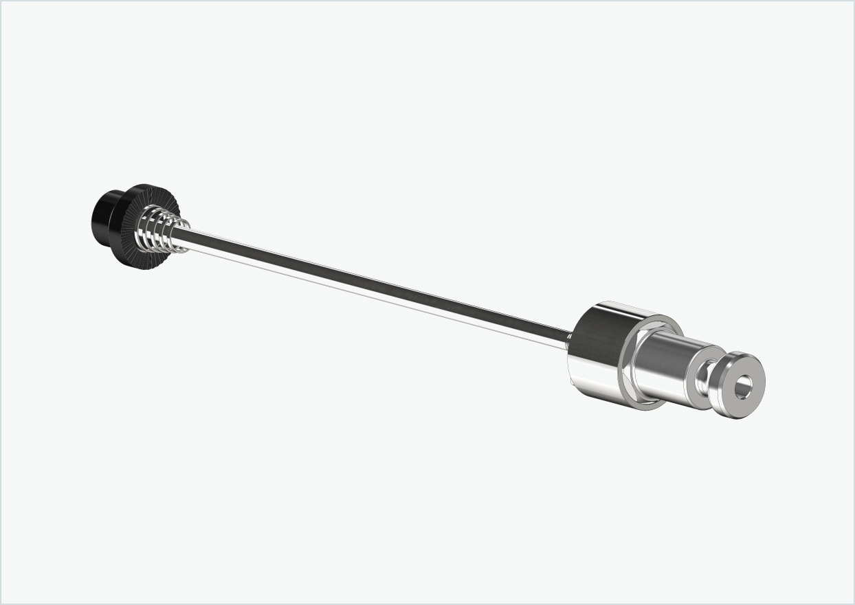 Schnellspannachse mit Adapter (für Croozer Anhänger ab 2018 ) | Klemmlänge 154mm - 165mm