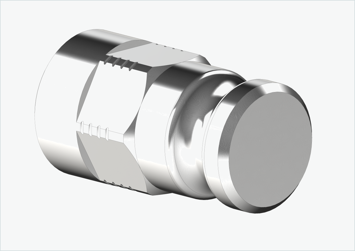 Vollachsen Adapter - M12 x 1.00 | für Leggero (BECCO)